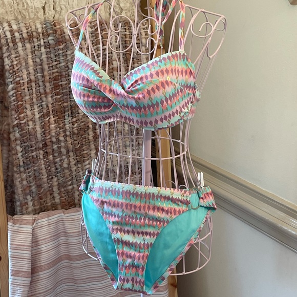 NWOT Push Up Swim Suit - Picture 1 of 8